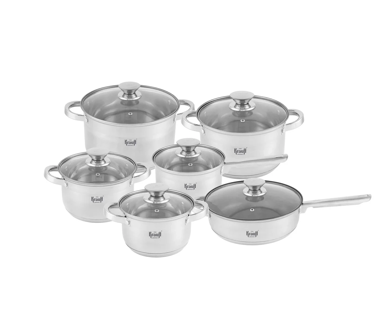 Набір посуду Heilsam 12 предметів Krauff 26-242-008, фото 1