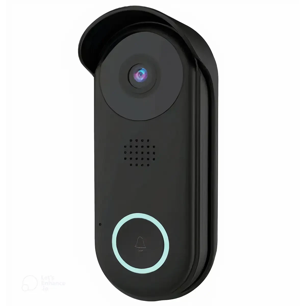 Відеодзвінок з камерою 2 Мп Full HD Wi-Fi Grunhelm GSB-IPB195 розумний смарт дзвінок домофон з камерою, фото 1