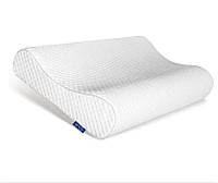 Ортопедична подушка з ефектом пам’яті для здорового та комфортного сну. Розмір 520*320*110*90.