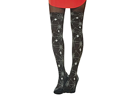 Колготки на Хелловін з павуками жіночі 40 den чорний