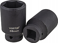 Набір ударних головок 3/4" 12 од. 24-41 мм Falon-Tech FT2687, фото 3