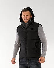 Жилетка чоловіча The North Face спортивна чорна тнф Зе Норт Фейс жилет, фото 2