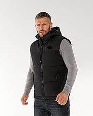 Жилетка чоловіча The North Face спортивна чорна тнф Зе Норт Фейс жилет, фото 4