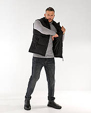 Жилетка чоловіча The North Face спортивна чорна тнф Зе Норт Фейс жилет, фото 3