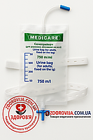 Сечоприймач “MEDICARE” (для дорослих; з кріпленням до стегна) (750мл)