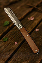 Окулювальний ніж HUFENG – складаний з прямим лезом, для щеплення та обрізання рослин