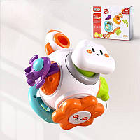 Розвиваюча сенсорна іграшка для малюків міні бізі куб (ракети), багатофункціональна гра для дрібної моторики