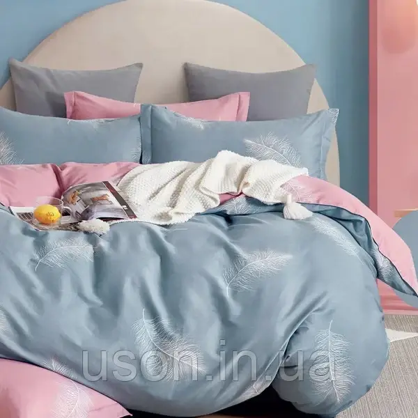 Комплект постільної білизни сатин твилл ТМ Viluta Украіна, 787, фото 1