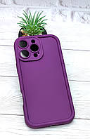 Чохол Shock Case для Apple iPhone 16 Pro Max бампер силіконовий колір фіолетовий