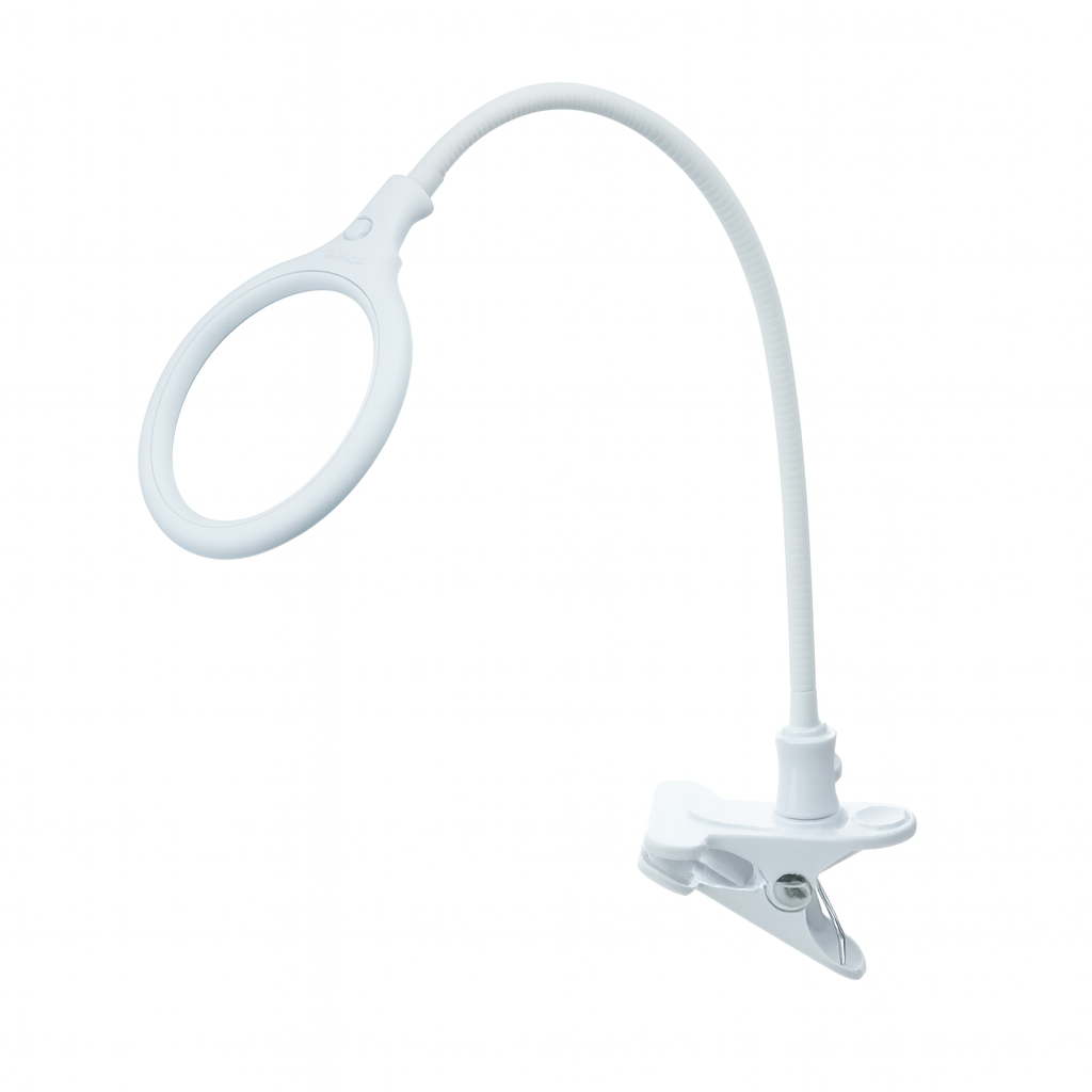 Професійна лампа-лупа з регулюванням яскравості 1–12W, холодне світло (2014R_3D), фото 1