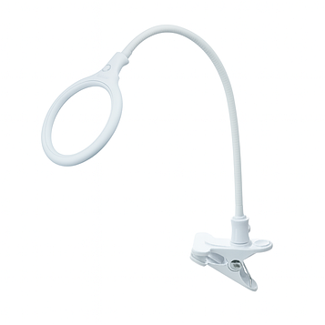 Професійна лампа-лупа з регулюванням яскравості 1–12W, холодне світло (2014R_3D)