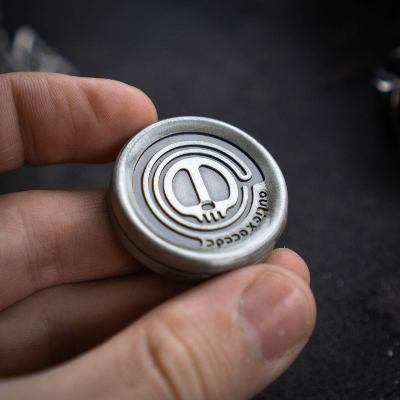 Магнітний слайдер-антистрес MILK DEVIL іграшка з металу фіджет, фото 1