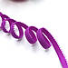 Обробка м'яка неон фіолетова з вусиками 7 мм., фото 2