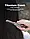 Титанова складна кишенькова гребінець для бороди, вусів та волосся, чоловіча, Titanium, компактна та міцна BV-300, фото 6