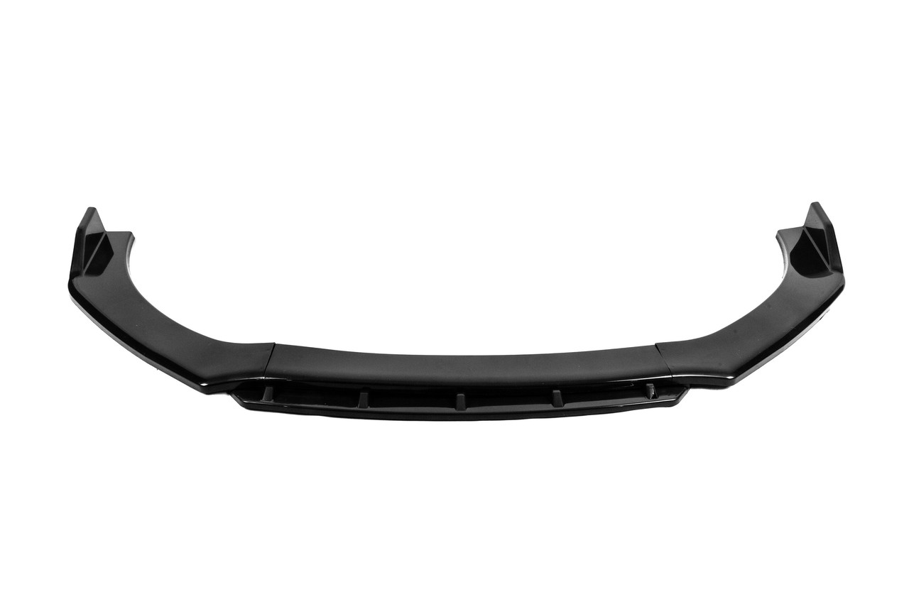 Передня Lip накладка DPT Black V-2 (ABS, чорний глянець) від VLF комп., фото 1