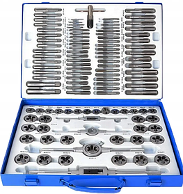 Набір плашок та мітчиків 110 од. Mastiff MF68810