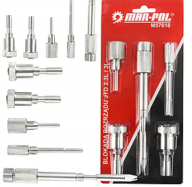 Набір фіксаторів ГРМ для дизельних двигунів JTD 2,3 л і 3,0 л FIAT Ducato, IVECO Daily MAR-POL M57618