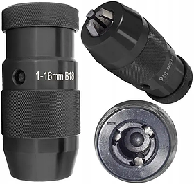 Свердлильний патрон Silver 1-16 мм B18 SV031