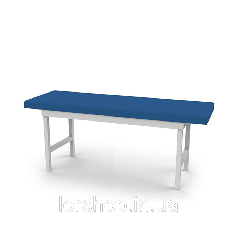 Банкетка медична коридорна АТОН БК-2 (блакитний шкірзам), фото 1