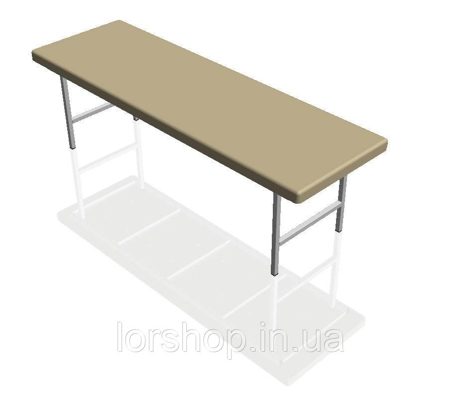 Кушетка з нерегульованим підголовником оглядова медична АТОН КСЦ, фото 1