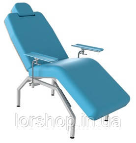 Крісло донорське для забору крові сорбційне АТОН КД-02 (крісло для взяття крові, донорська кушетка), фото 1