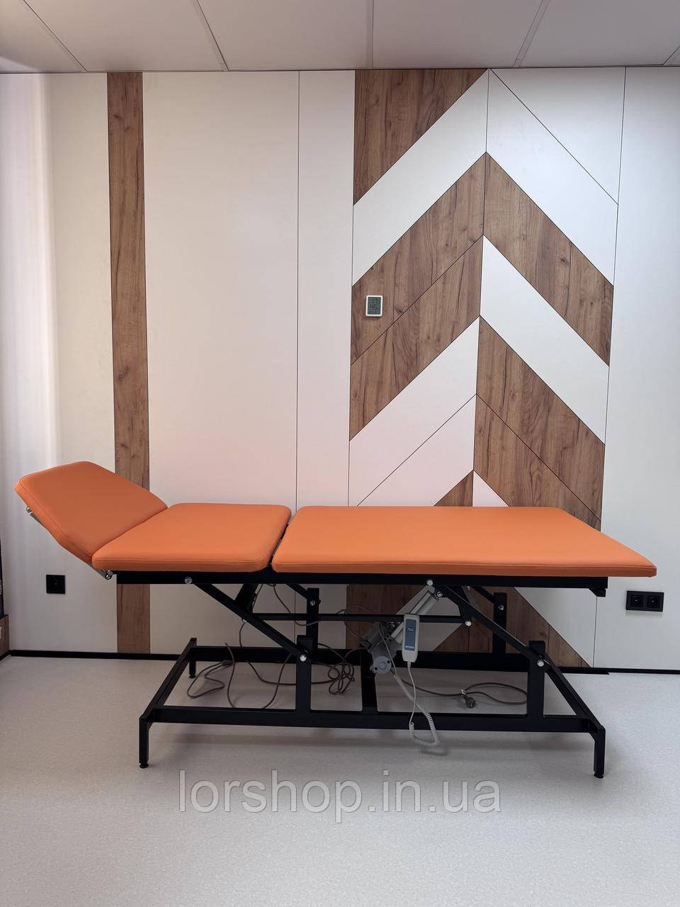 Масажний стіл СМ-УР-Е (електричний, з регулюванням висоти, стіл для реабілітації, для фізіотерапії), фото 1