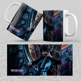 Чашка 330 мл. Wednesday 002