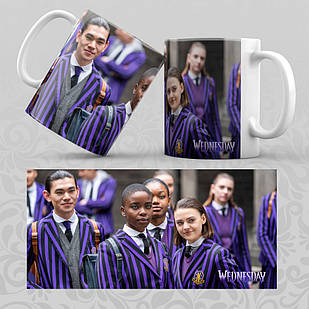 Чашка 330 мл. Wednesday 004