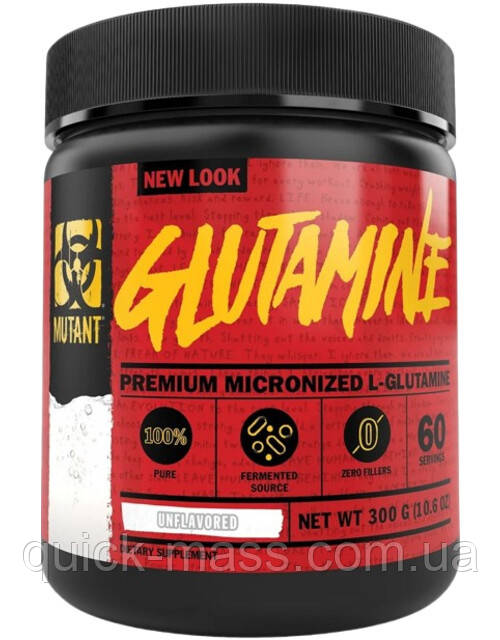 Глютамін Mutant Glutamine 300 g, фото 1