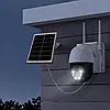 IP камера для вулиці з WiFi та сонячною панеллю, TP8 V380 Pro Solar / Вулична камера / Камера для відеоспостереження, фото 4