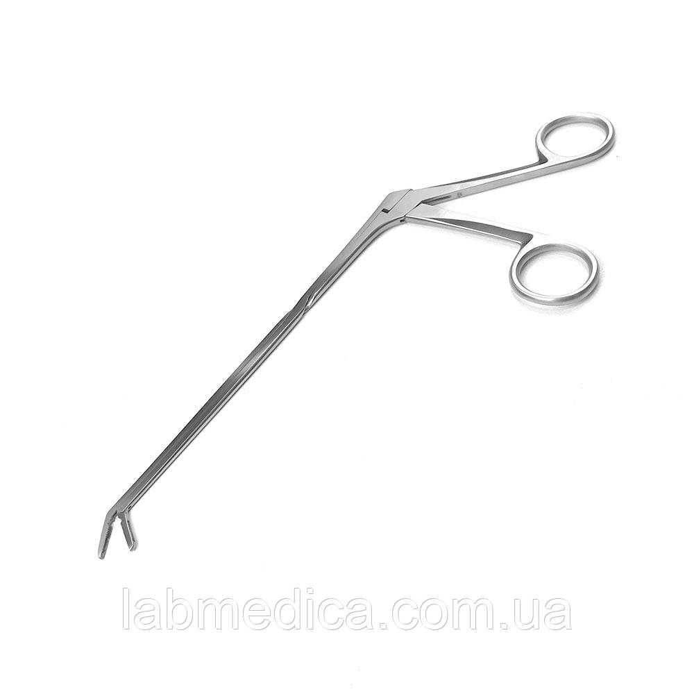 Кусачки Caspar кісткові для ламінектомії вигнуті вниз. Довжина 18,5 см, р.ч. 12х2 мм SURGIWELOMED, фото 1