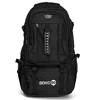 Рюкзак з безліччю відділень рюкзак чорний Power на 60 літрів рюкзак похідний великий рюкзак якісний