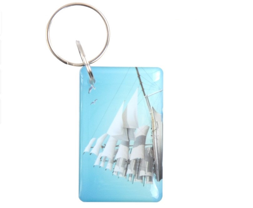 Заготовка ключа для домофону RFID 5577 перезаписуєма Міні тип 2 №6 корабель, фото 1