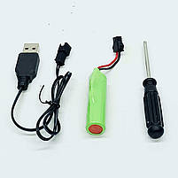 Бульдозер на радіоуправлінні TY 824 1:16 — гусеничний, з рухомим ковшем, підсвічуванням і акумулятором, фото 8