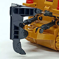 Бульдозер на радіоуправлінні TY 824 1:16 — гусеничний, з рухомим ковшем, підсвічуванням і акумулятором, фото 6