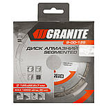 Диск алмазний GRANITE SEGMENTED 125х2 мм 22-24% 12200 об/хв, фото 2