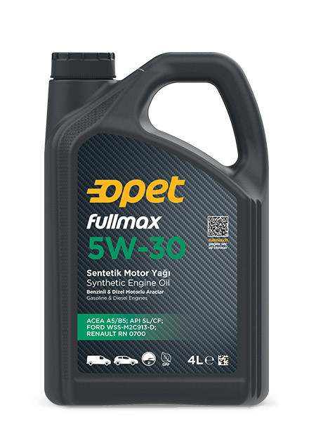 Олива OPET FULLMAX 5W-30 API SL/CF 4л, фото 1