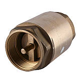 Клапан зворотного ходу води SOLOMON 1 1/2″ EUROPA 6026 лат. шток, фото 2