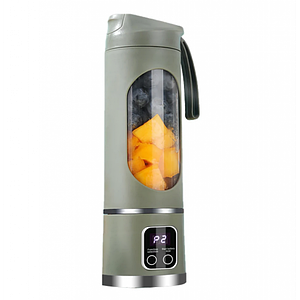 Блендер бездротовий акумулятор для коктейлів HS-860 450 мл Зелений