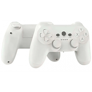 Ігровий джолик бездротовий, на батарейках, CM-019/Бездротовий геймпад для пк Білий