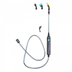 Обприскувач акумуляторний ручний 1800 mAh + 3 змінні насадки