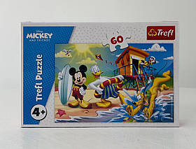 Пазли 60 ел. максі Цікавий день для Мікі Мауса У коробці (17359) Trefl