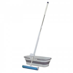 Швабра зі складаним відром, 12 л/Швабра стрічка/ Самовіджимна швабра/Набір для прибирання