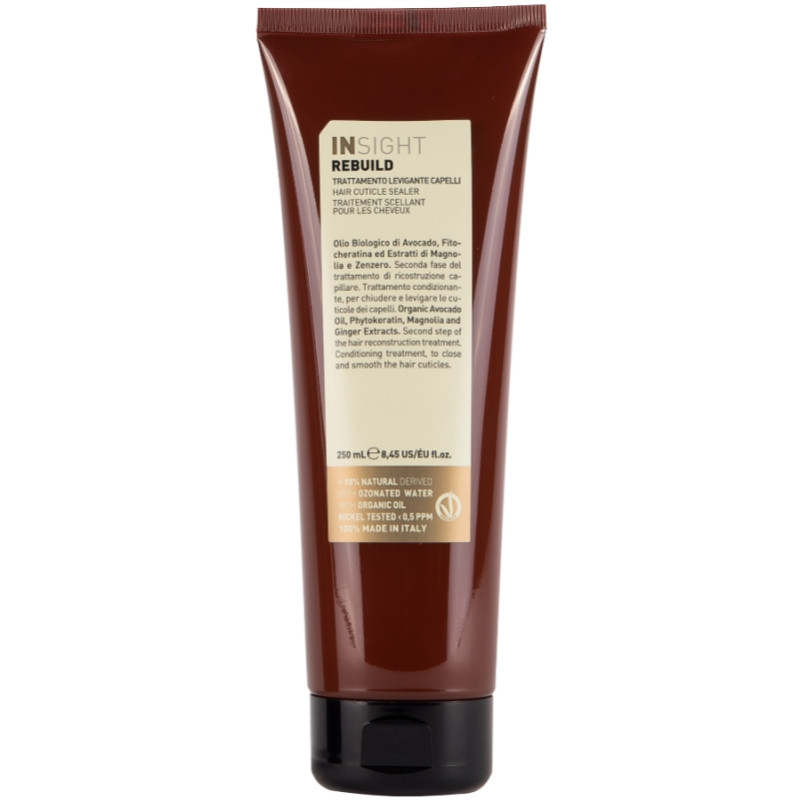 Засіб для запечатування кутикули волосся Insight Rebuild Hair Cuticle Sealer, 250 ml, фото 1