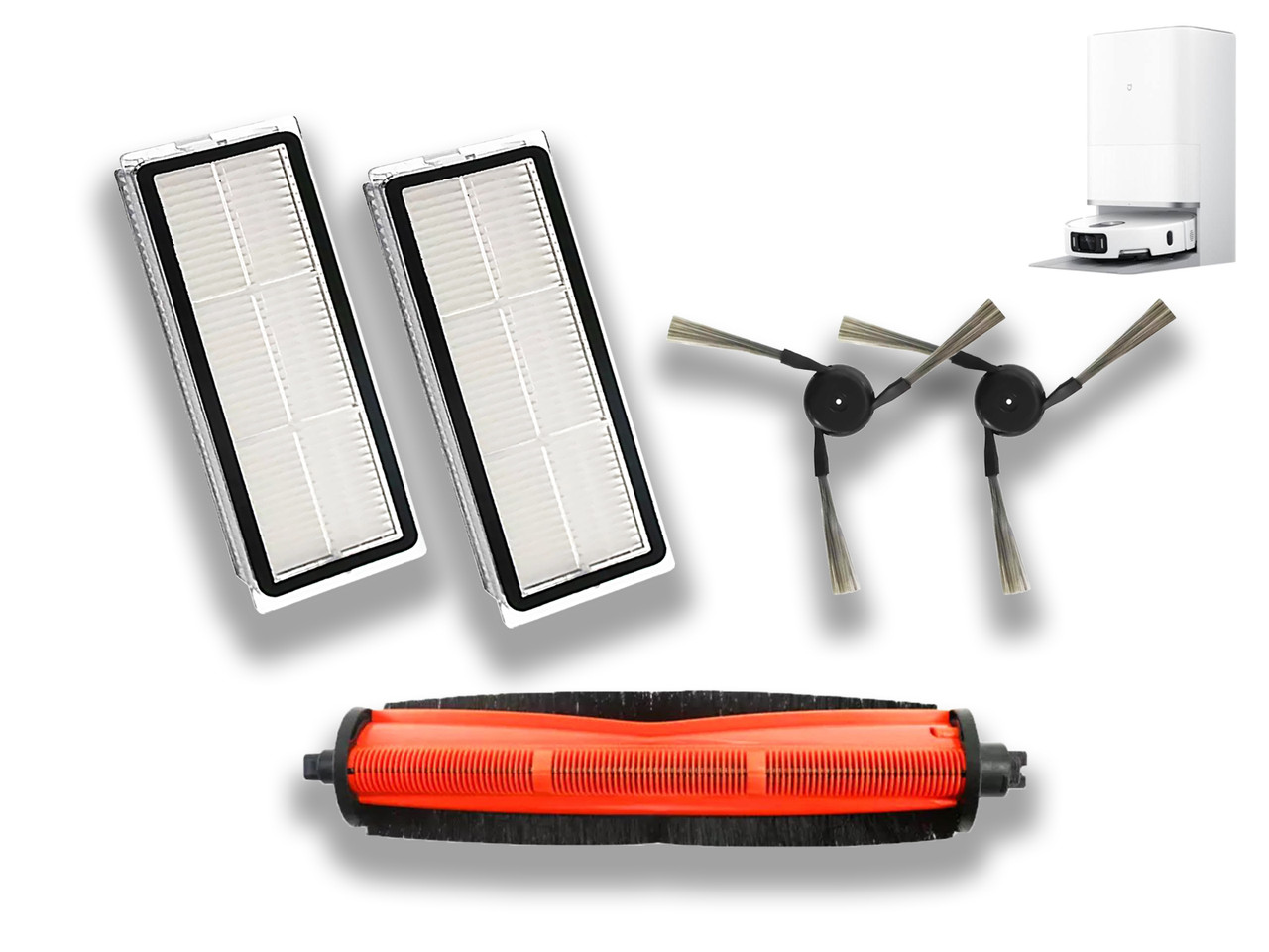 Набір змінних аксесуарів (5 шт.) для робота-пилососа Xiaomi Mijia 5 PRO / OV21CN, фото 1