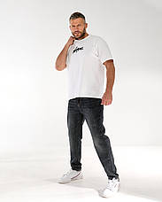 Чоловічі стильні джинси мом стретчеві сині джинси чоловічі бойфренди люкс якість, фото 2