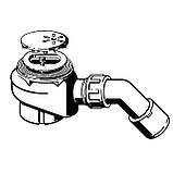 Сифон для душ кабiни Domoplex VIEGA Ø70 з метал. решіткою 364755, фото 2