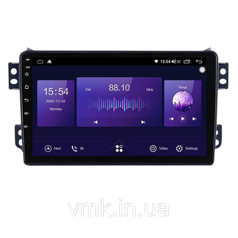 Андроїд Автомагнітола Suzuki Splash Ritz Opel Agila 2008-2014 ТОП платформа 7862 8 ядер 4G DSP CarPlay Android QLED, фото 1