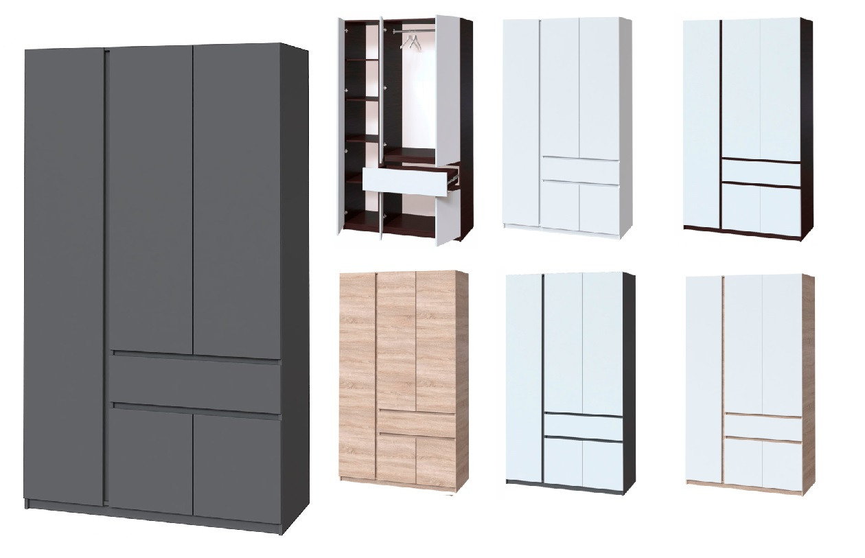 Шафа розпашна Брайт 1221 (Майстер Форм), фото 1