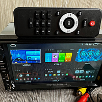 Универсальная 2Din магнитола экран 7" 4/32Gb Android 13 Кулер Камера CarPlay GPS WiFi Bluetooth